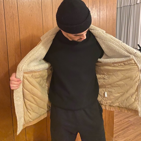 Gap Men’s Sherpa Jacket - Picture 2 of 5